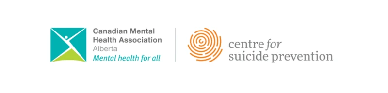 CMHA Alberta and Centre for Suicide Prevention logo